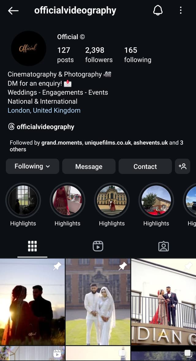IG Page